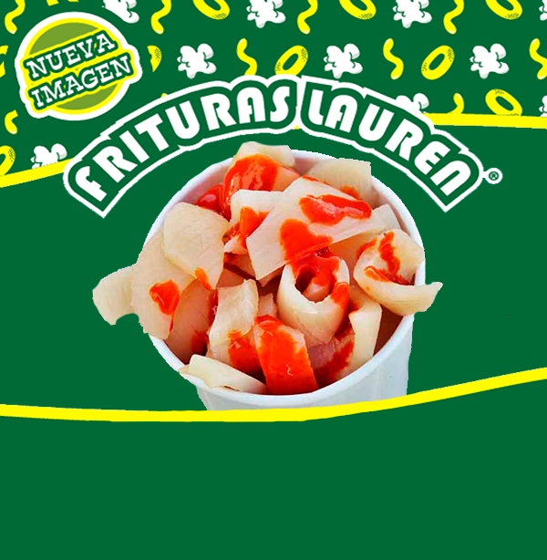 Cuero entero chico de frituras lauren