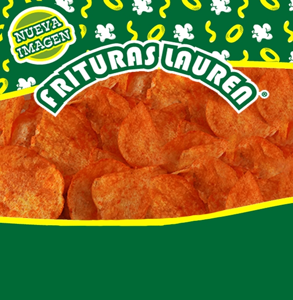 Papa queso de frituras lauren