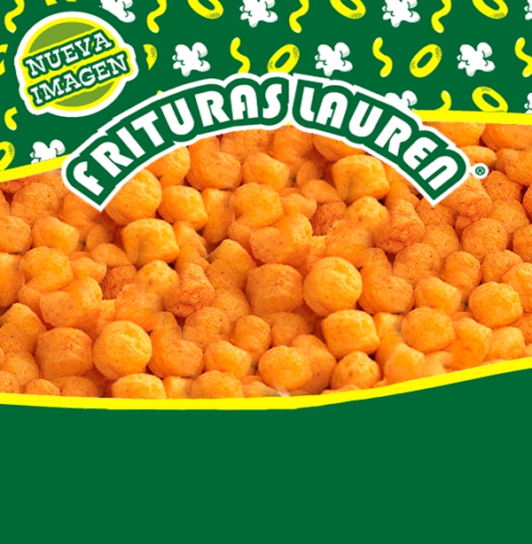 Cheto bola jalapeño de frituras lauren