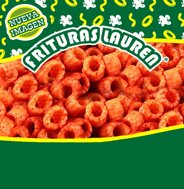 Anillo con chile de frituras lauren