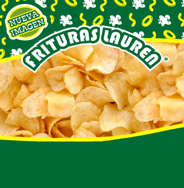 Papa natural de frituras lauren