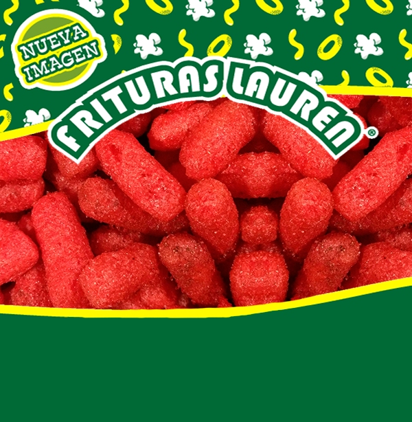 Cheto rojo de frituras lauren