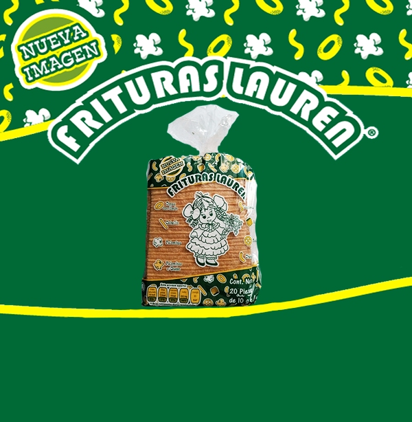 Cuadro 10x10 de frituras lauren